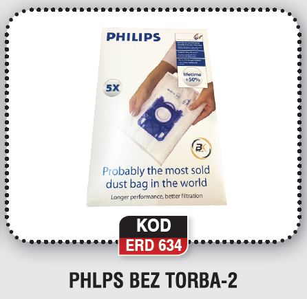 PHLPS BEZ TORBA-2 ERD 634